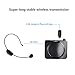 Wireless Headset Microphone, Jelly Comb 2.4G Wireless Mic Headset and Handheld 2 In 1 Rechargeable for Stage Speakers, Tour Guides, Conference, Teachers, etc.