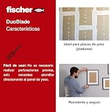 fischer DuoBlade S LD Self-Drilling Plasterboard Plug 25 pcs 4.5x40 screws view 3