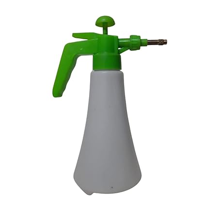 Naturally Green 1 LTR Pressure Water Sprayer | Lawn Sprinkler | Water Mister | Spray Bottle for Herbicides, Pesticides, Fertilizers, Plants Flowers with Multiple Spraying Options : Mist & Jet (2)