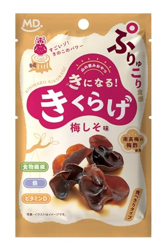 MD きになるきくらげ 梅しそ味 食べきりタイプ 13g×12袋