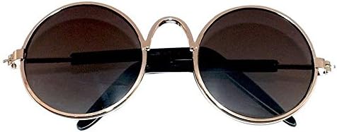 Fashion Cool Cat Glasses Pet Dog Eye Protection Sunglasses Puppy Kitty Photo Props (Black)
