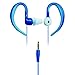 AGPtEK SE01 Sport Headphones In-Ear Earbud Lightweight Waterproof Sweatproof Perfect for Marine Sport,Running,Gym Jogging,Blue