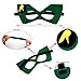 35Pack Superhero Felt Masks For Kids Party Cosplay Superhero Masks With Elastic Rope Avengers Party Favors Mask For Birthday Gifts(Multicolor)