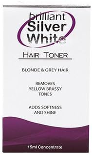 Brilliant Silver White Hair Toner Blonde Grey Hair It Works Like