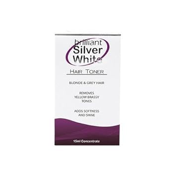 Amazon Com Brilliant Silver White Hair Toner Blonde Grey Hair
