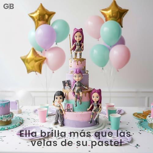 GREEN BRAIN Muñecas guerreras Muñecas guerreras Figuras para niñas Regalos 3 Personajes (Set Disfraz Guerreras)