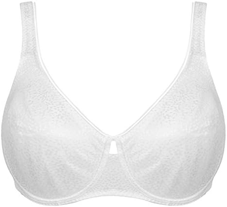 Hogonta Brand Lace Bra Women's Unlined Brassiere Simple Crop Top Sexy Intimate Underwear Bra White 34F