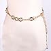 Tuscom Women's Lady Fashion Metal Chain Style Belt Body Chain