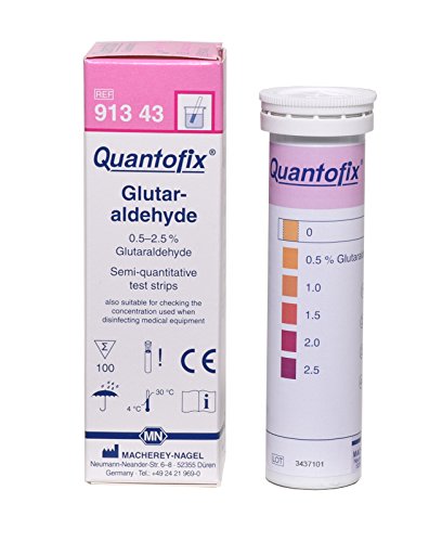 Quantofix 1192603 Glutaraldehy Test Stick, CE marked, 6 mm x 95 mm (Pack of 100)