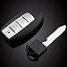 KEYO1E Keyless Entry Remote Control Car Key Fob for Infiniti G35 G37 G25 Q60 QX70 FX37 Nissan Maxima Altima Versa Murano 370Z KR55WK48903 KR55WK49622 (2 Yr Warranty) of 2