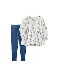 Carter's Girls 279g042 - Juego de ropa de juego para niña (2 piezas)