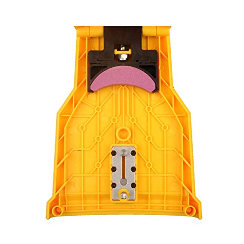 Aunifun Chainsaw Sharpener Bar-Mount Chainsaw Chain Sharpening Kit Chainsaw Teeth Sharpener Fast-Sharpening Stone for Saw Chain - Thumbnail 5
