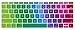 KECC Compatible with MacBook Air 13 inch Case (2010-2017 Release) A1369/A1466 Protective Plastic Hard Shell Keyboard Cover (Colorful Space)