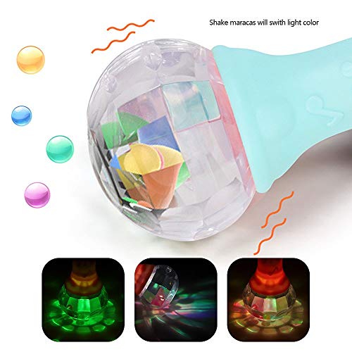 image for My First Rattle, NEEDOON Musical Baby Rattle and Teethers, Sing Rabbit