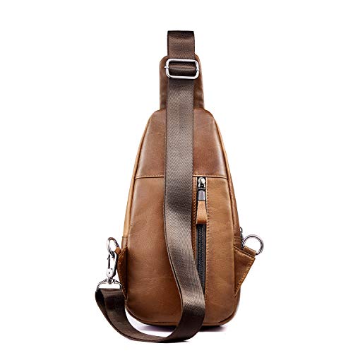 crossbody leather backpack