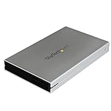 StarTech.com 2.5" External Hard Drive Enclosure - Supports UASP - eSATAp or USB 3.0 - Aluminum - eSATA Enclosure - SSD/HDD (S251SMU33EP)