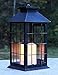 Seraphic Country Style Farmhouse Rustic Metal Lantern, Bronze