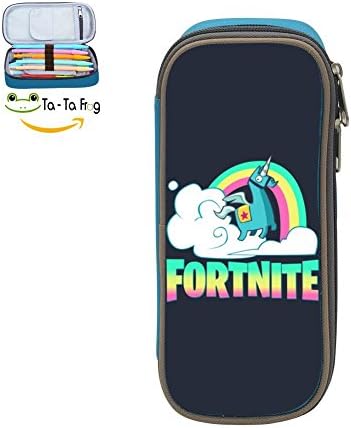 Custom For-tnite Unicorn Kids 3D Printing Pencil Case Students Stationery Bags Pencil Holders Pen Bag