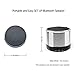 Bluetooth Speakers Lark Bird Outdoor Stereo Wireless Speakers with Bluetooth Portable Ceiling Speaker with Handsfree Speakerphone and 3.5mm Jack Build in Microphone Silver