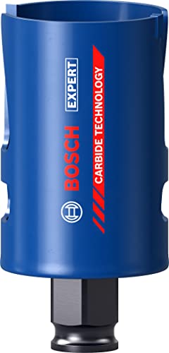 Bosch 1x EXPERT Construction Material Hole Saw (for Softwood, Chipboard, Ø 41 mm, Professional Accessory Rotary Drill/Drivers)