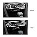 Thenice for 10th Gen Civic Real Carbon Fiber Passenger Airbag Light Trims Decoration Cover for Honda Civic 2021 2020 2019 2018 2017 2016 (with Si)