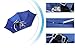 Crazy Cart Silver Umbrella Hat Headwear for Fishing Gardening, 24