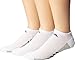 adidas Men's Superlite Stripe No Show Socks (3-Pair), White/Light Onix/Medium Lead, X-Large