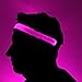 GlowCity Light Up Headbands-Pink