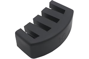 KUJOBUY Ultra Rubber Cello Mute Practice Cello Mute 3/4-4/4 Silencer Volume Reducer Rubber Silent Cellos Accessories - Black