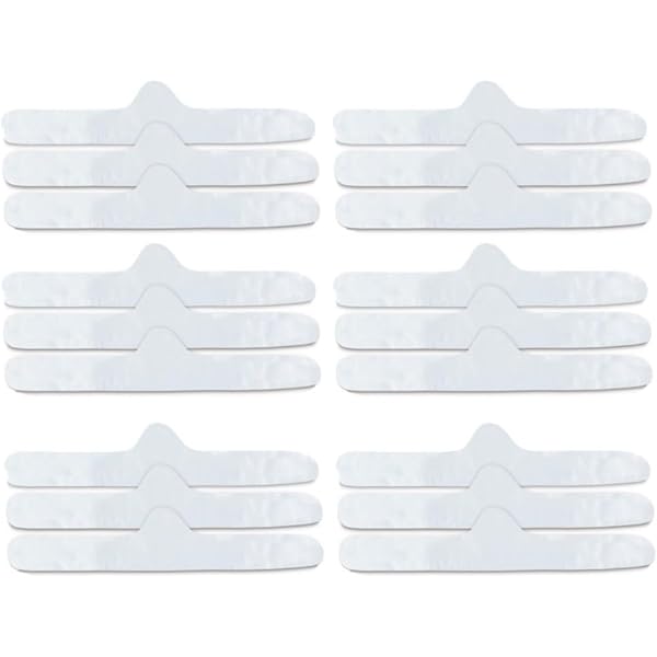 More Of Me To Love Bra Liners - Sweat-Wicking Viscose/Cotton Blend, Tagless (Small, 18-Pack)