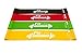 Resistance Loop Bands Set of 4 Exercise Workout Yoga Fitness Mobility Strength Free Carry Case 4 Levels of Resistance 100% Natural Latex FitLine Accessories and Free eBook