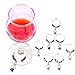litmage Wine Glass Charms (tag/markers) Wine Charms Set (set of 8 diamonds) Bling Bling Diamonds Summer Sprinng Beach Gifts