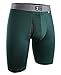 2UNDR Power Shift Long Leg Boxer Briefs,Dark Green,Medium