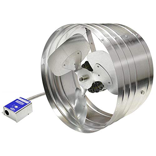 Master Flow EGV5SMT 1450 CFM Smart Power Gable Mount Attic Fan