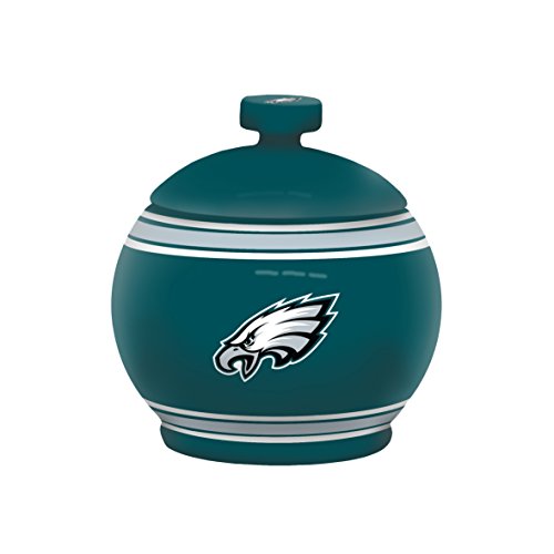 NFL Philadelphia Eagles Sculpted Game Time Jar, 12-ounce, Green