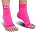 Plantar Fasciitis Sock with Arch Support for Men & Women - BEST Ankle Compression Socks for Foot and Heel Pain Relief - Better than Night Splint Brace, Orthotics, Inserts, Insoles (XXL, Pink)
