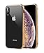FiveADD Magnetic Adsorption Case for iPhone Xs Max/Xr/XS/X Built-in Tempered Glass Screen Protector Basic Cover Case Metal Frame Clear Back and Front