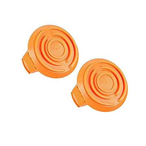 KingBra 2Packs Replacement GT Trimmer Spool Cap Covers Compatible with The Worx WA6531 Mowers String Trimmer Parts Accessories Outdoor Power Tools