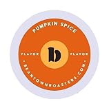 50 Count Pumpkin Spice Flavored Coffee Beantown Roasters, Single-serve Coffee for Keurig K-cup Brewers