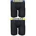 adidas Boy's Youth Sport Performance Climalite Long Boxer Brief Underwear (2-Pack), (Black/Bold Blue)/(Black/Yellow), Small