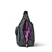 Baggallini Everywhere Bagg with RFID, Pewter Floral