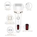 Electric Callus Remover, Rechargeable Foot File Electronic Callus Shaver for Feet Professional Pedicure Kit Waterproof Removal Tools with 3 Coarse Roller Heads for Hard Cracked Heels & Dead Skin