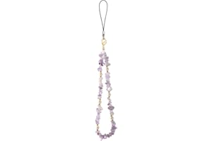 AOKSUNOVA Beaded Phone Charm,Beaded Phone Wrist Strap Cell Phone Lanyard Bracelet for Women Girls