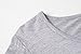 LARACE Women 3/4 Sleeve Tunic Top Loose Fit Flare T-Shirt(1X, Light Gray)