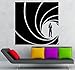 Vinyl Decal James Bond 007 Spy CIA FBI Secret Service Agent Wall Sticker VS998