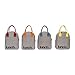 Fluf Zipper Lunch Bag, Organic Cotton (Pumpkin Zip)