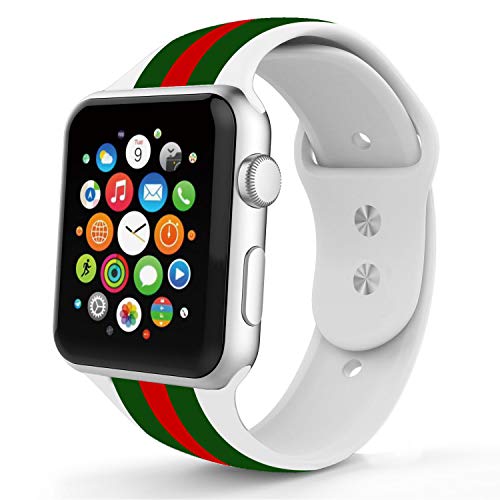 Replacement for Apple Watch Band 42mm Series 3 Silicone Women Applicable Sports Edition All Model