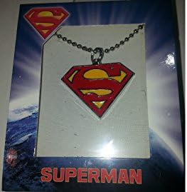 Superman Pendant Necklace (1" X 1.25")