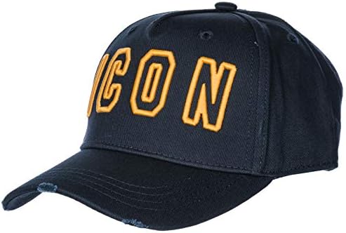 Dsquared2 cappello berretto adjustable original Icon blu