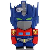 Mingfung 3D Cartoon Robot Superhero Style soft silicone cover case for Apple Iphone 6 Plus 5.5